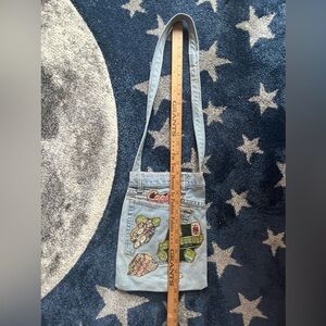 Handmade denim LAS VEGAS bag crossbody